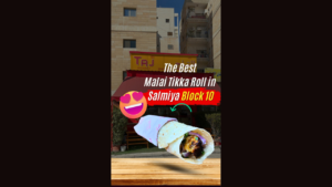 Malai Tikka Roll