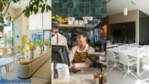 Magnet Cafe is strategically located on the ground floor of Al Andalous Mall in Hawally, making it easily accessible for shoppers and diners