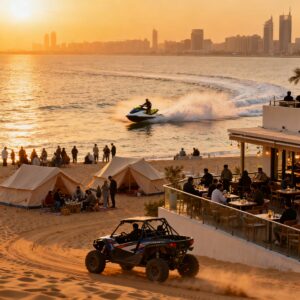 Kuwait Camel Racing Club Early Morning Racing October