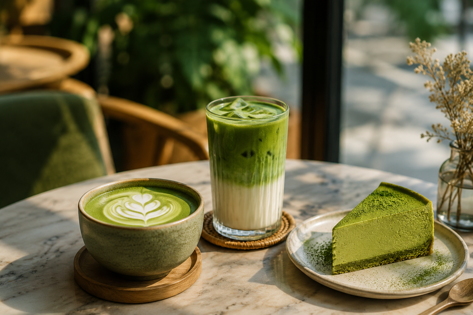 Discover the best matcha cafes in Kuwait 2026 including trendy cafes, strawberry matcha drinks, Japanese-inspired desserts, outdoor coffee spots, and premium matcha lattes across Kuwait.
