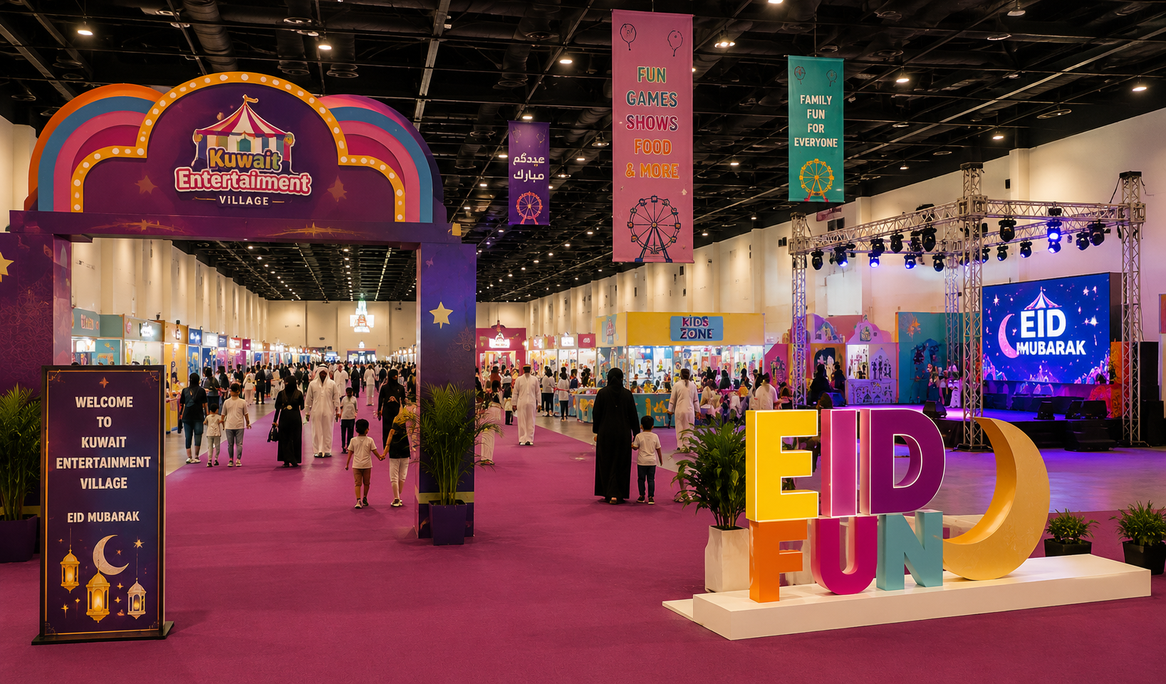 Kuwait Entertainment Village Eid 2026 – Tickets, Activities, Location & Family Guide