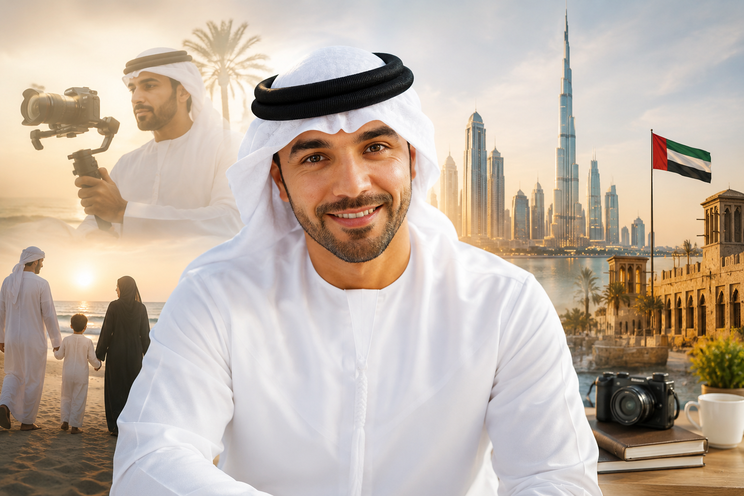 Khalid Al Ameri's story is not simply about becoming famous on social media. It's about choosing purpose over popularity and using storytelling to bring people together.