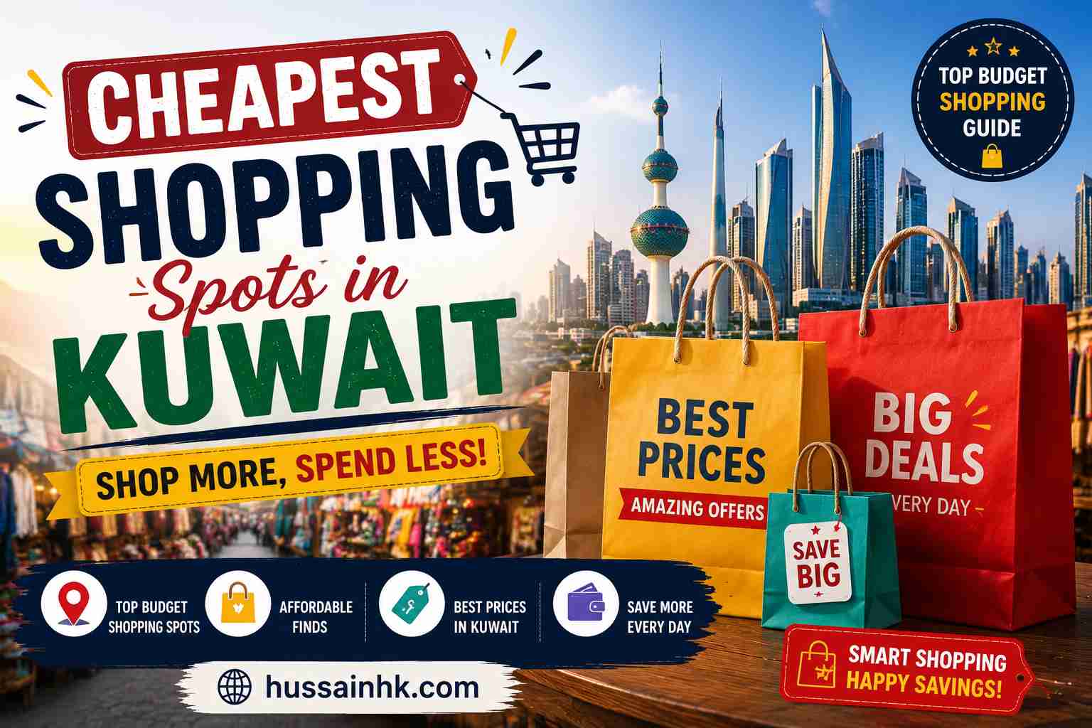 Cheapest Shopping Spots in Kuwait
